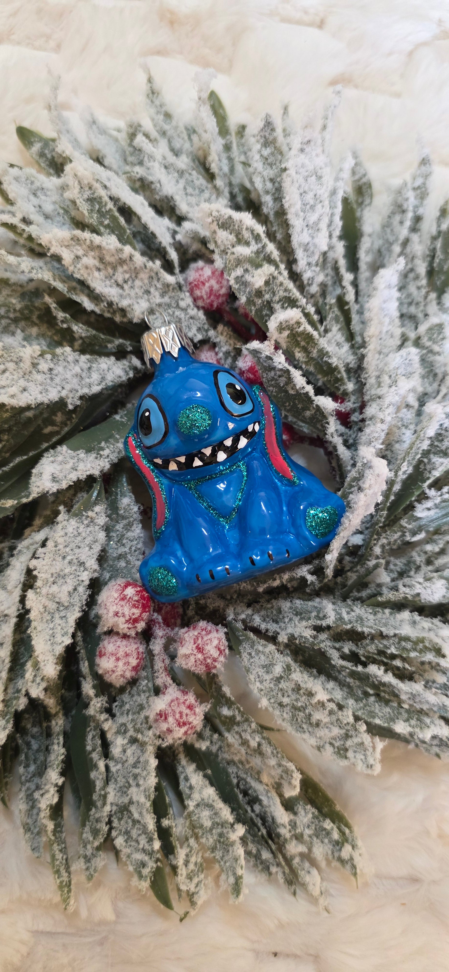 Szklana figurka Stitch